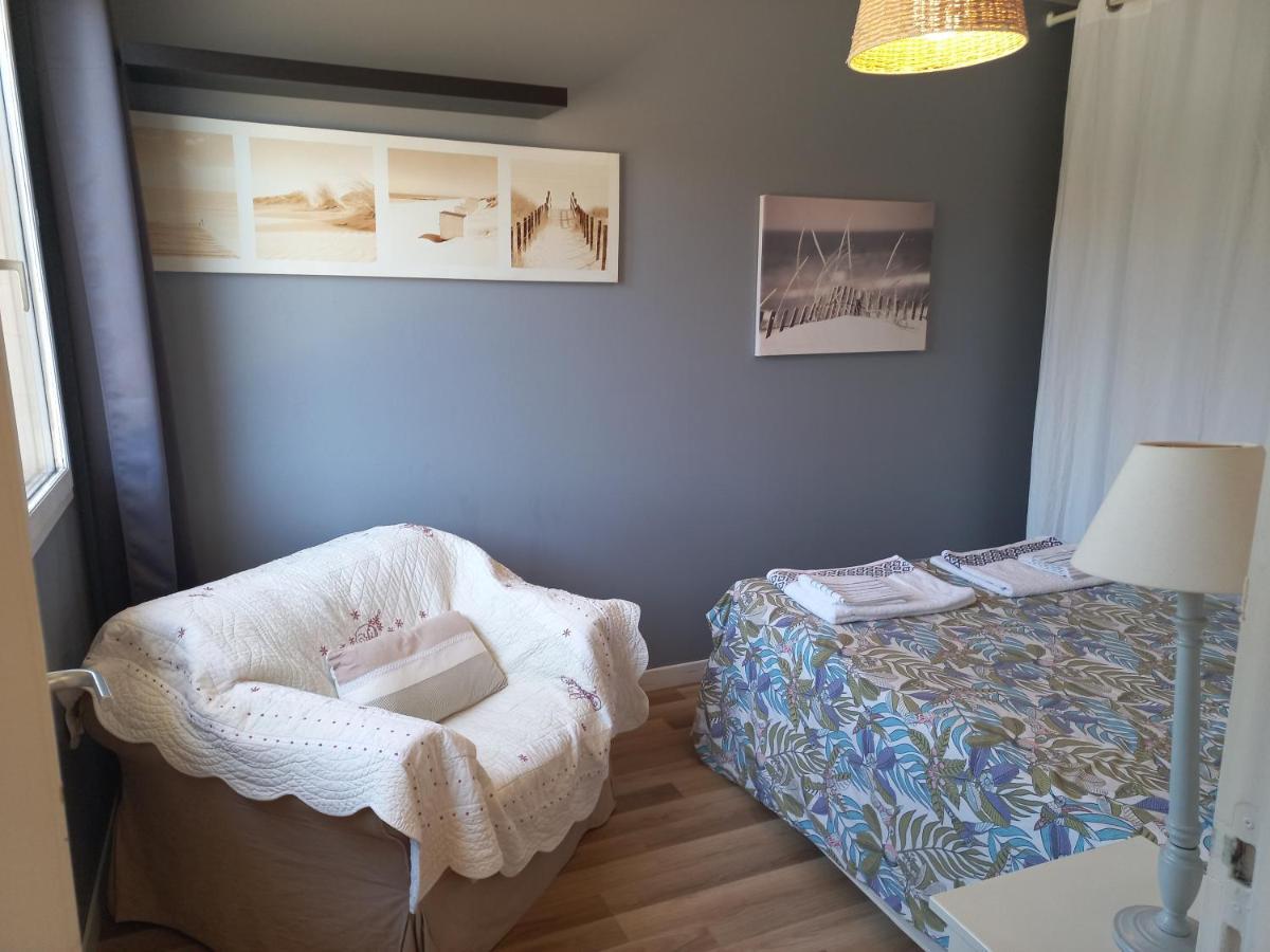 "L'Hippocampe", Climatise, 60 M2 , 2 Chambres, Tres Calme, Plage Des Sablettes Et Commerces A 3 Minutes A Pied, Wifi, Parking Gratuit, Lit King Size La Seyne-sur-Mer Exterior foto